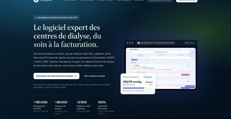 Pdailysis landing page